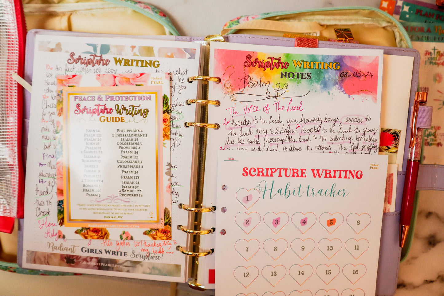 Scripture Writing Habit Tracker