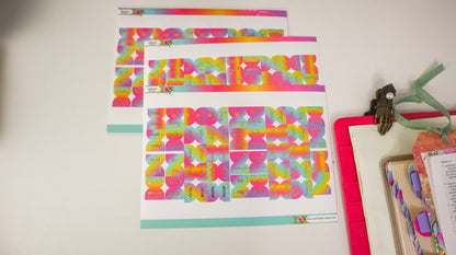 Radiant Colorful Bible Tabs