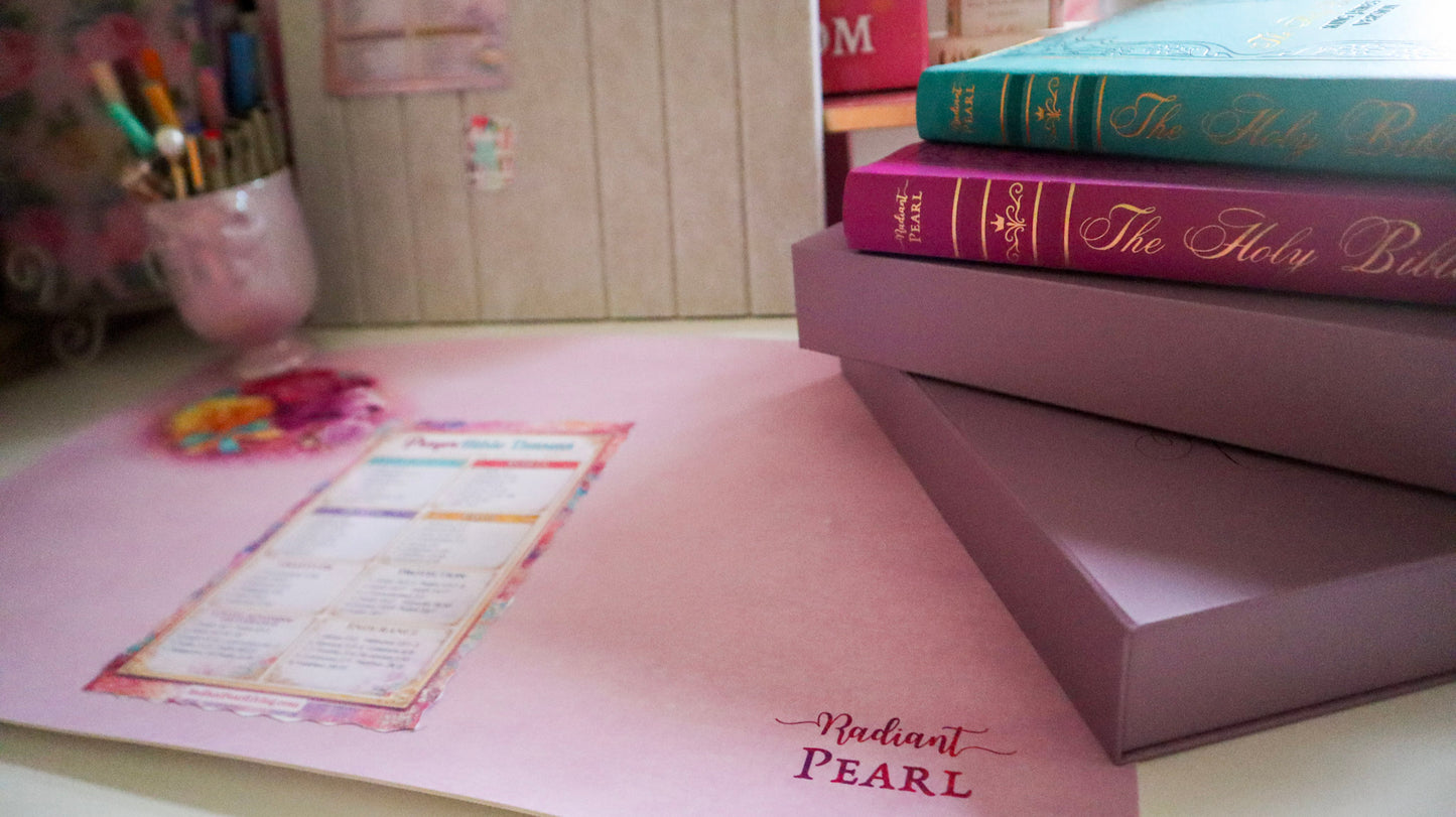 Radiant Pearl™ Premium KJV Bible - First Edition