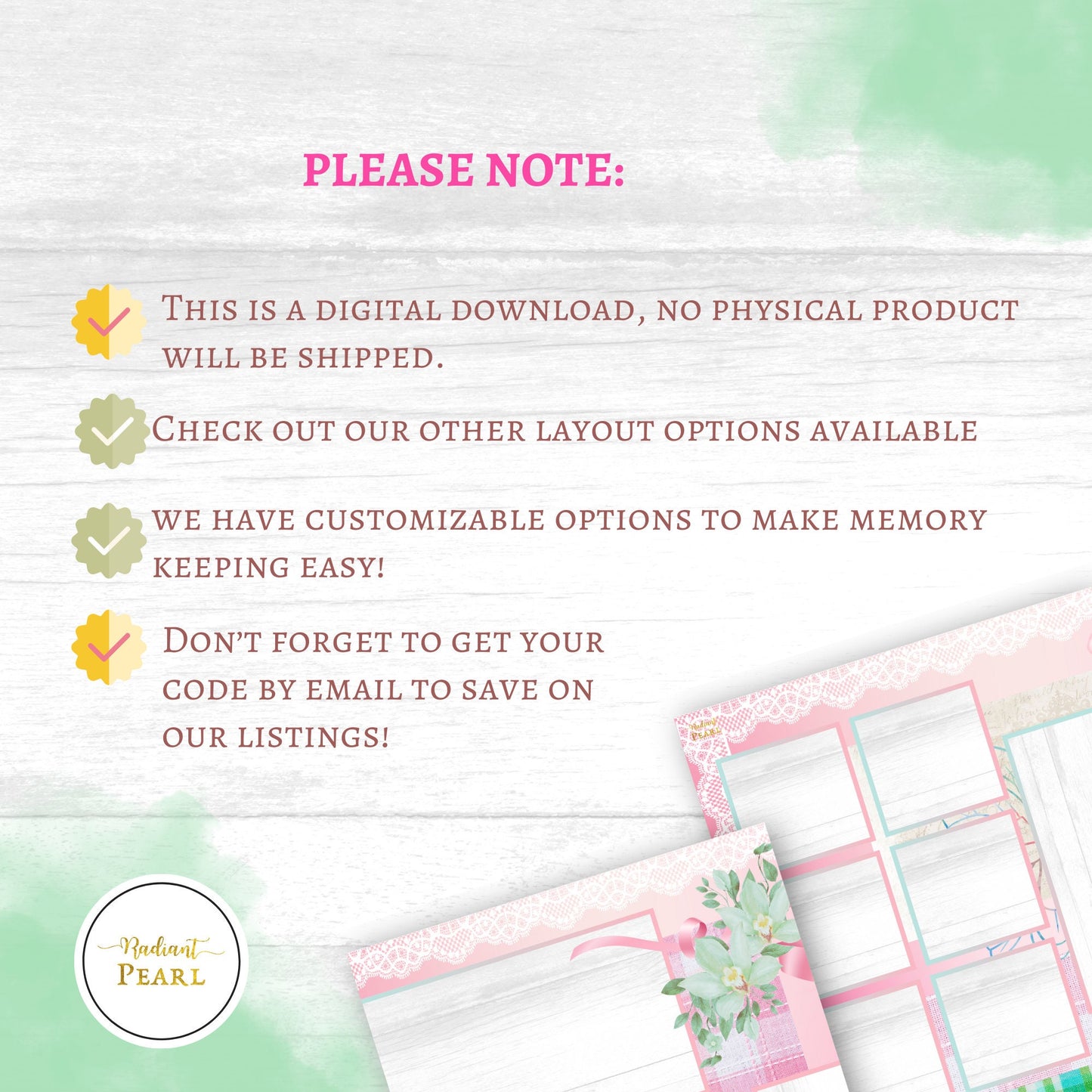 Scrapbook Templates for Babies, Digital Scrapbook Template, Scrapbook Pages, Scrapbook Layouts, Scrapbook Template, 12x12 Baby Scrapbook