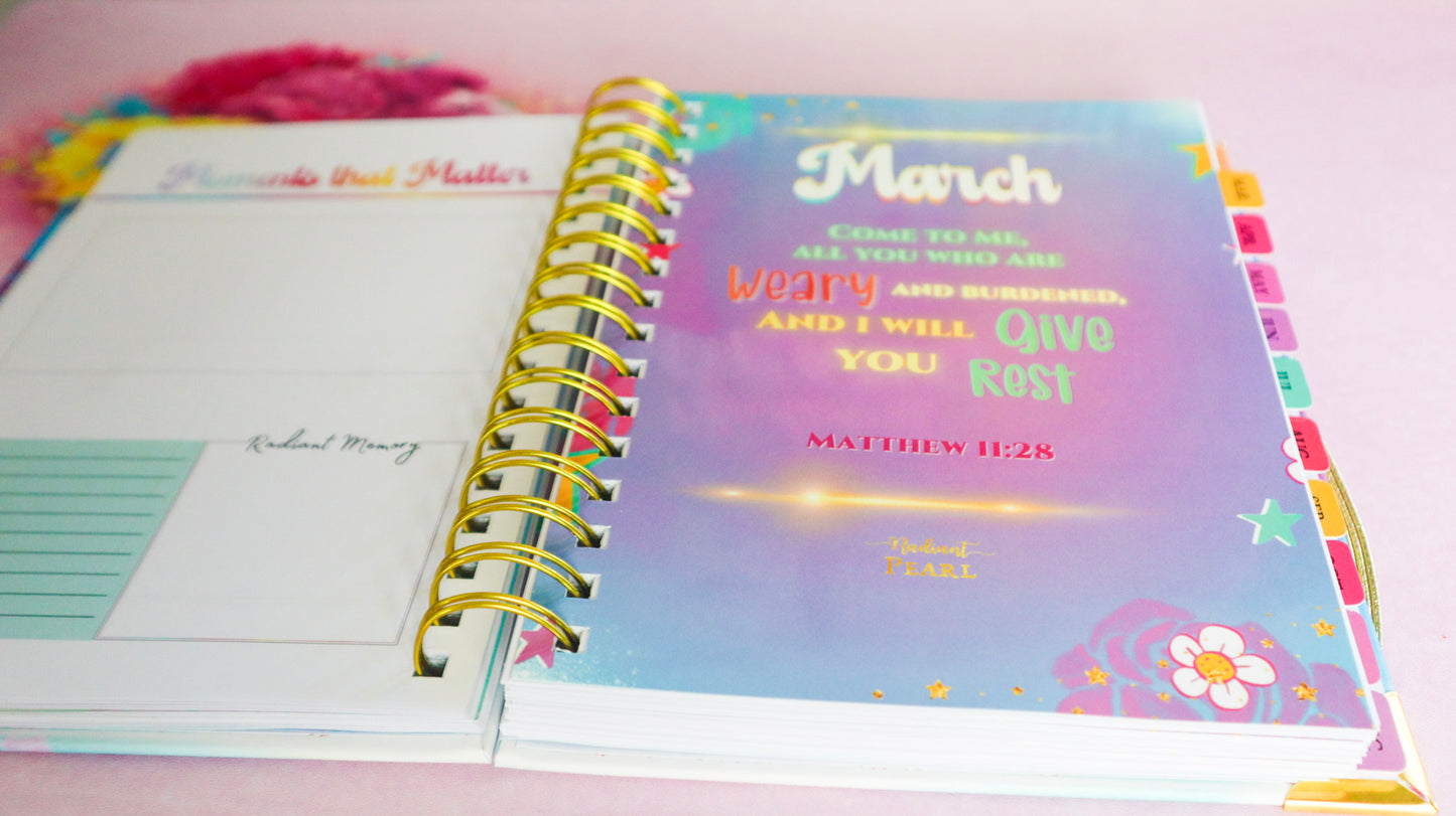 Radiant Pearl™ Digital Dream Life Planner Package