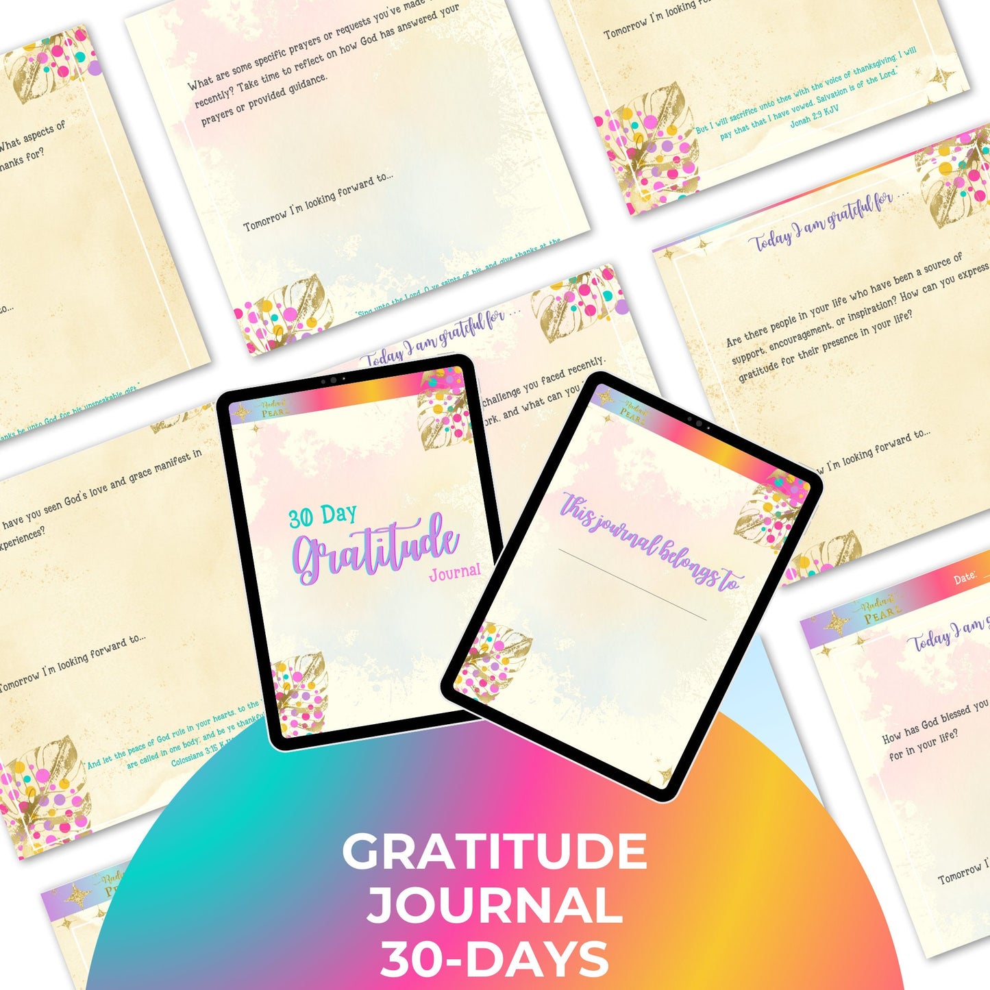 Digital Gratitude Journal For Your Faith