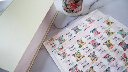 Roses and Stripes Bible Tabs