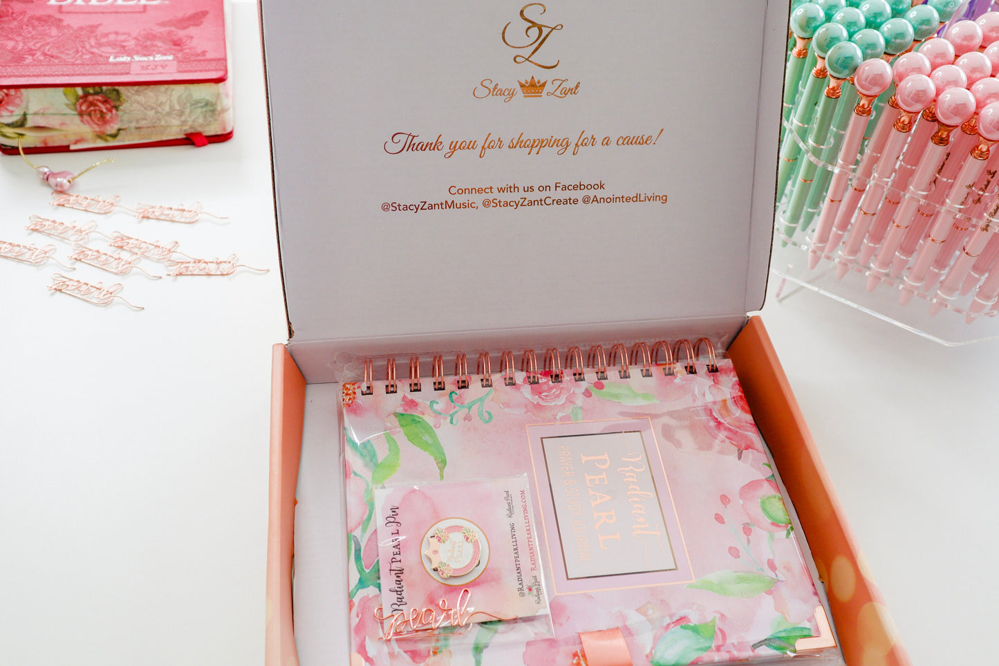 Radiant Pearl Prayer Journal