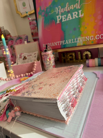 Radiant Pearl Luxury Peel & Stick Bible Wrap Kit