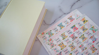 Roses and Stripes Bible Tabs