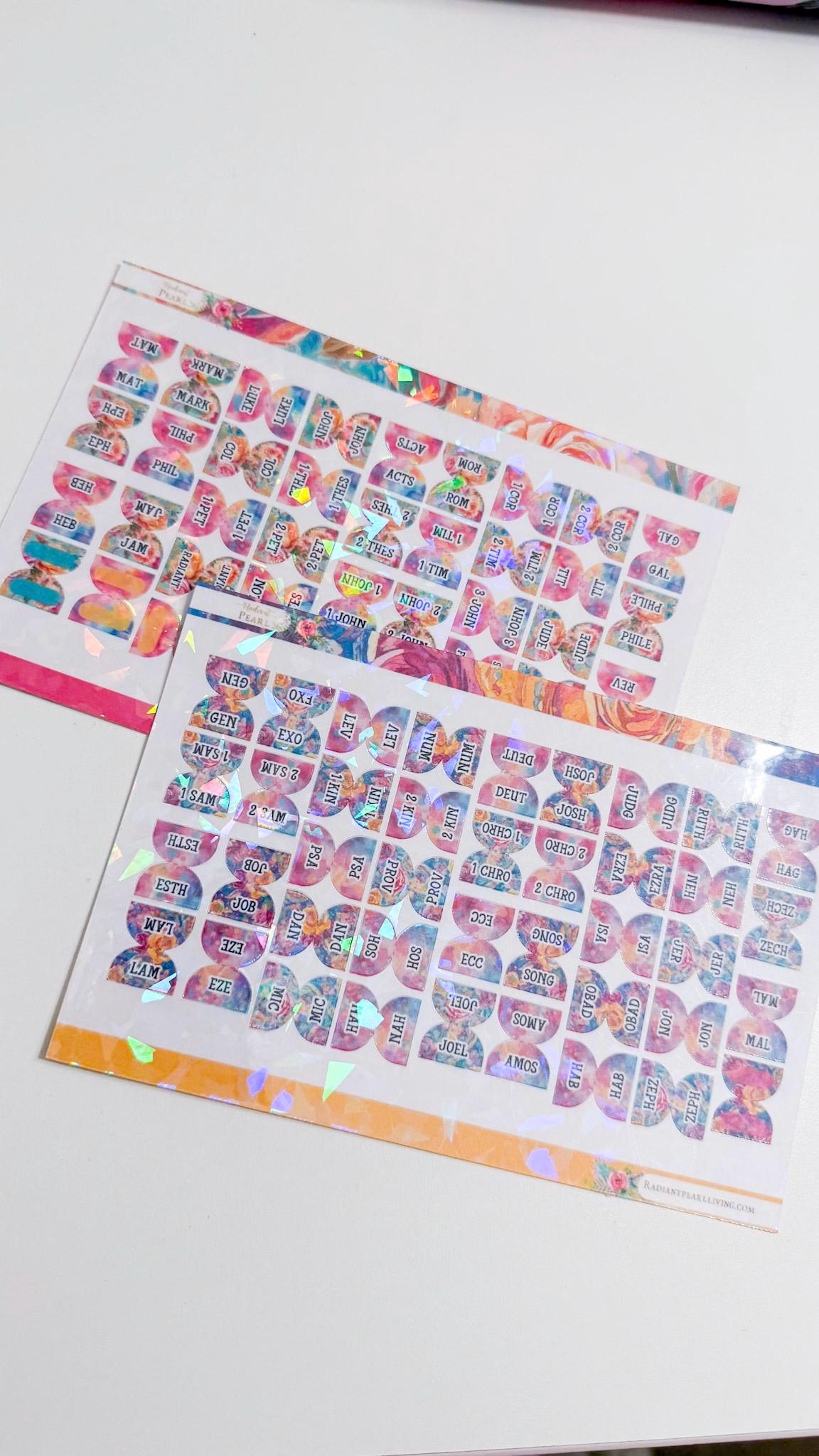 Jewel Small Bible Tabs