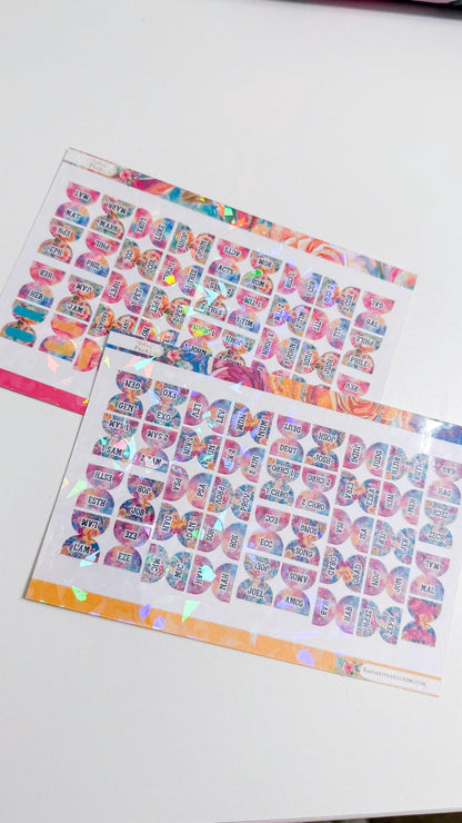 Jewel Small Bible Tabs