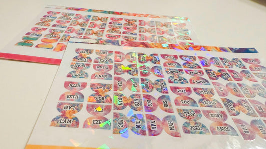 Jewel Small Bible Tabs