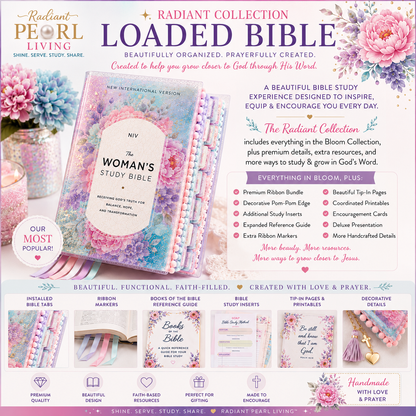 Radiant Pearl Living™ Loaded Bible Collection