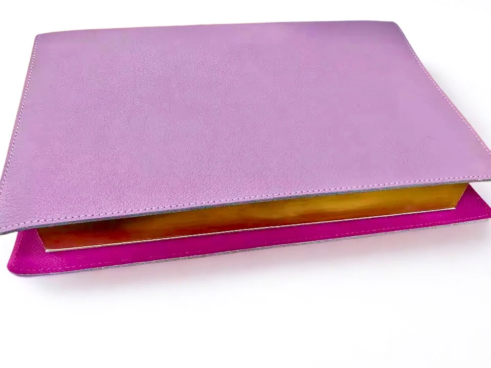 Radiant Pearl™ Genuine Leather Heirloom Journal