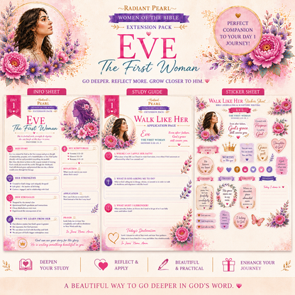 Day 1: Eve Extension Pack | Women of the Bible Scripture Writing Challenge