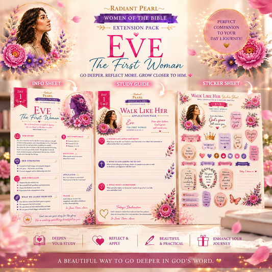 Day 1: Eve Extension Pack | Women of the Bible Scripture Writing Challenge