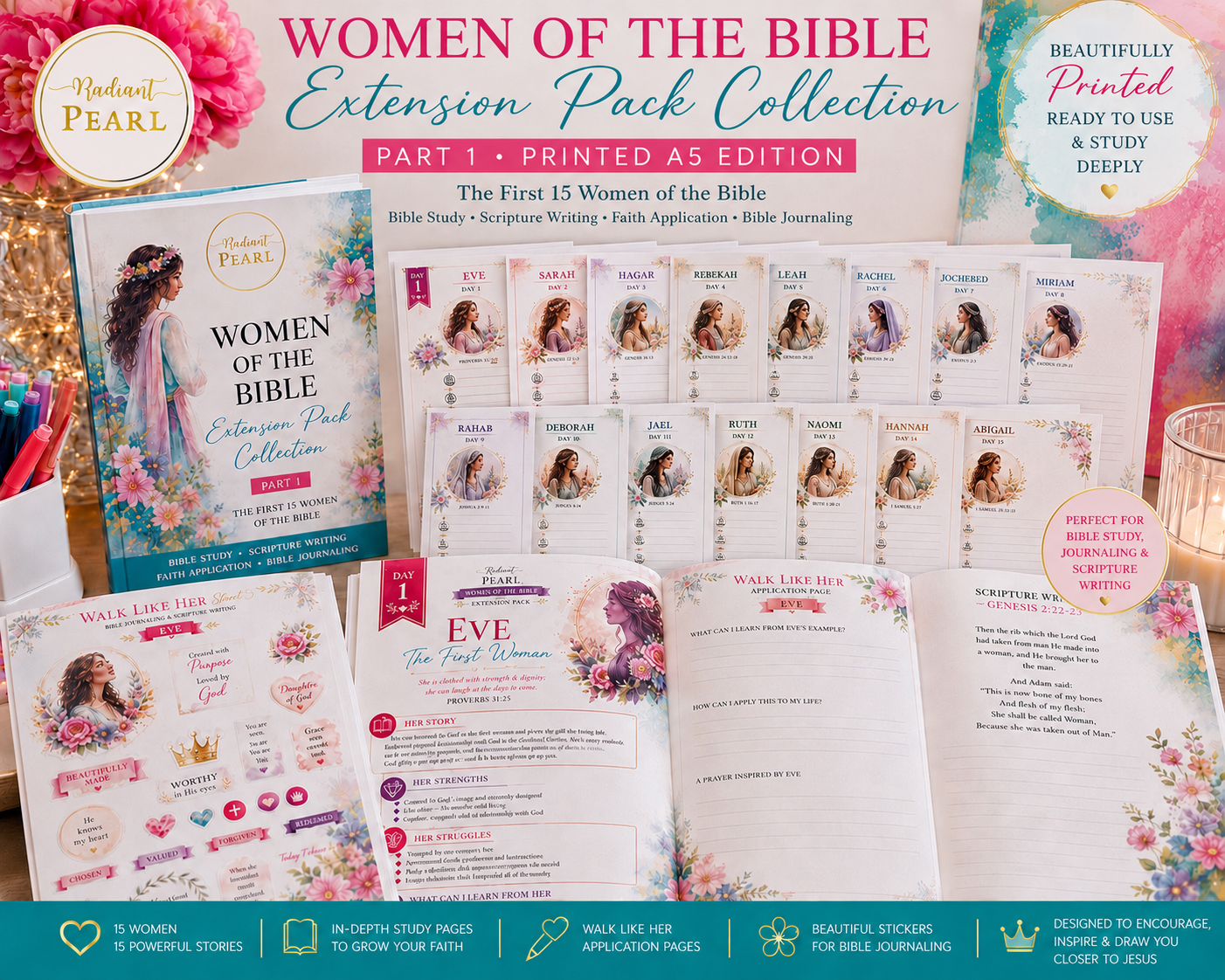 Women of the Bible Extension Pack Collection | Part 1 (Printed A5 Edition)