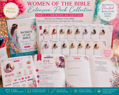 Women of the Bible Extension Pack Collection | Part 1 (Printed A5 Edition)