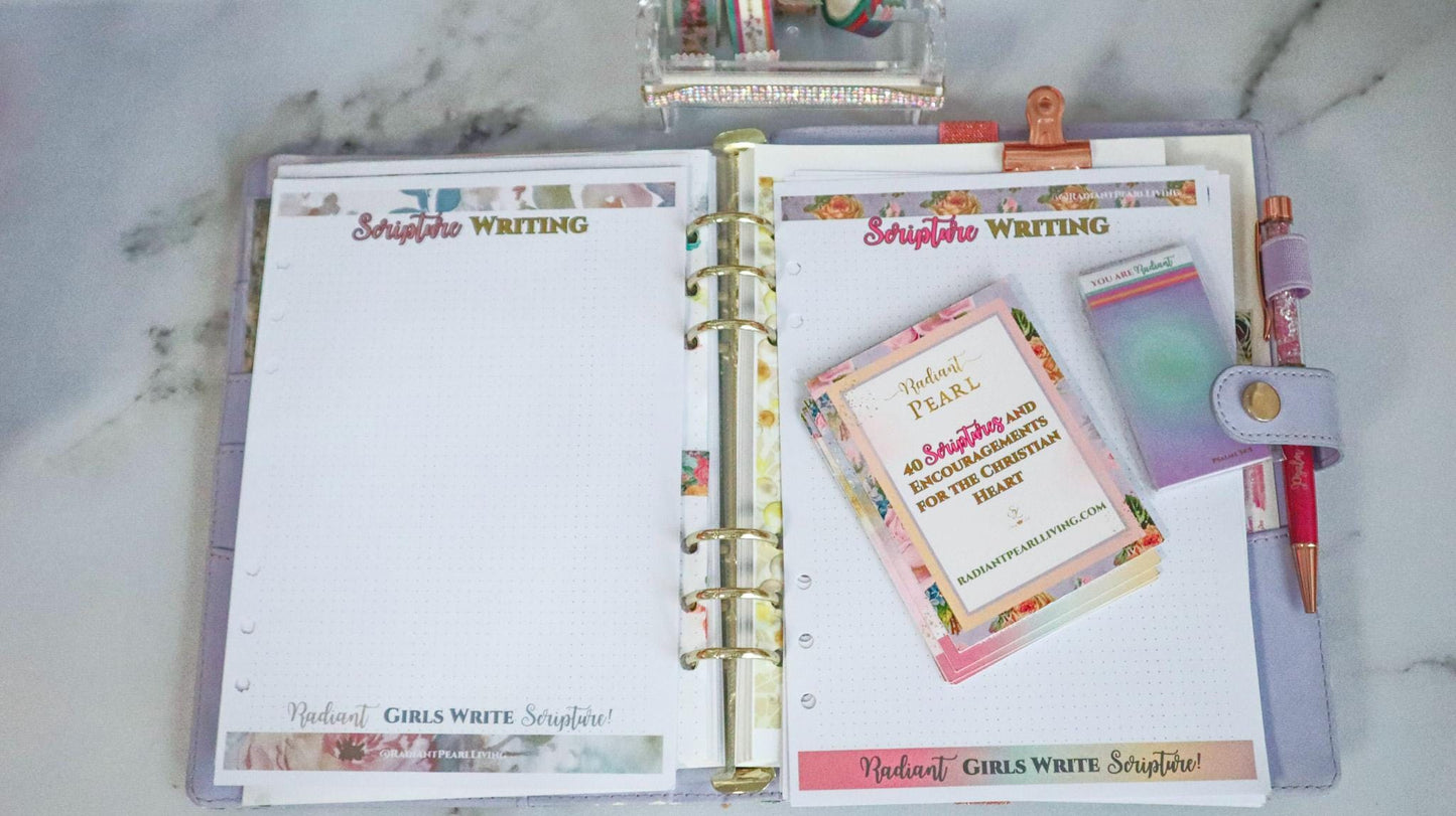 Scripture Writing Sheets Pack