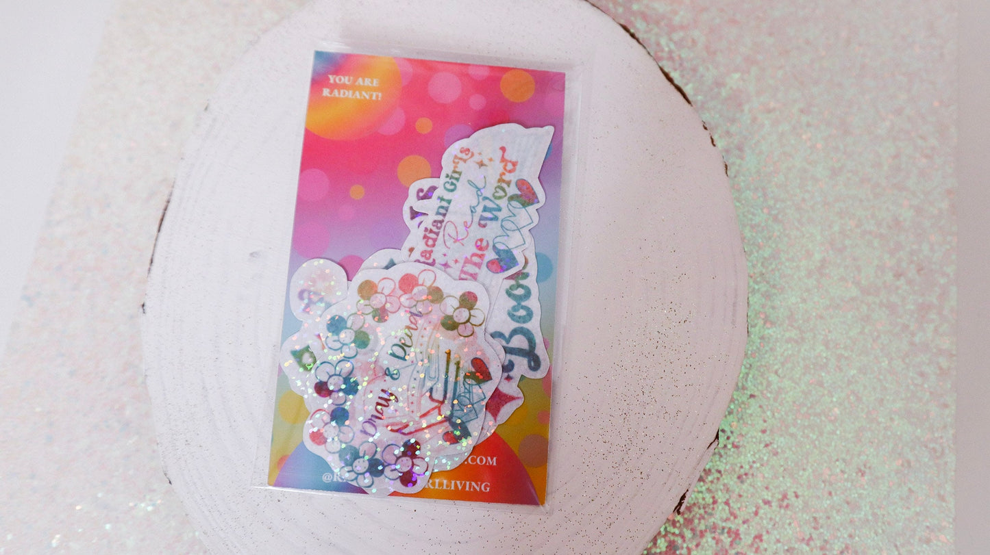 Pray and Read Sticker