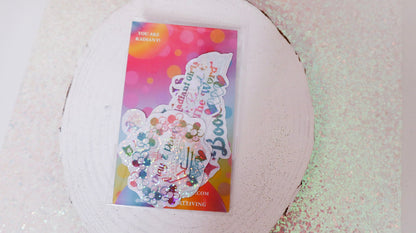 Pray and Read Sticker