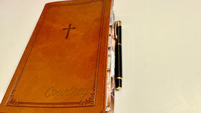 Bible Tabs Laminated Men's Bible Tabs Earth Tone Neutral