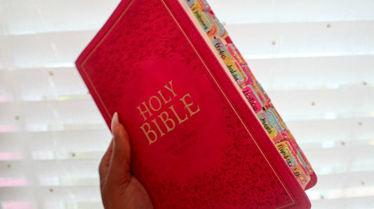Colorful Glitter Bible Tabs