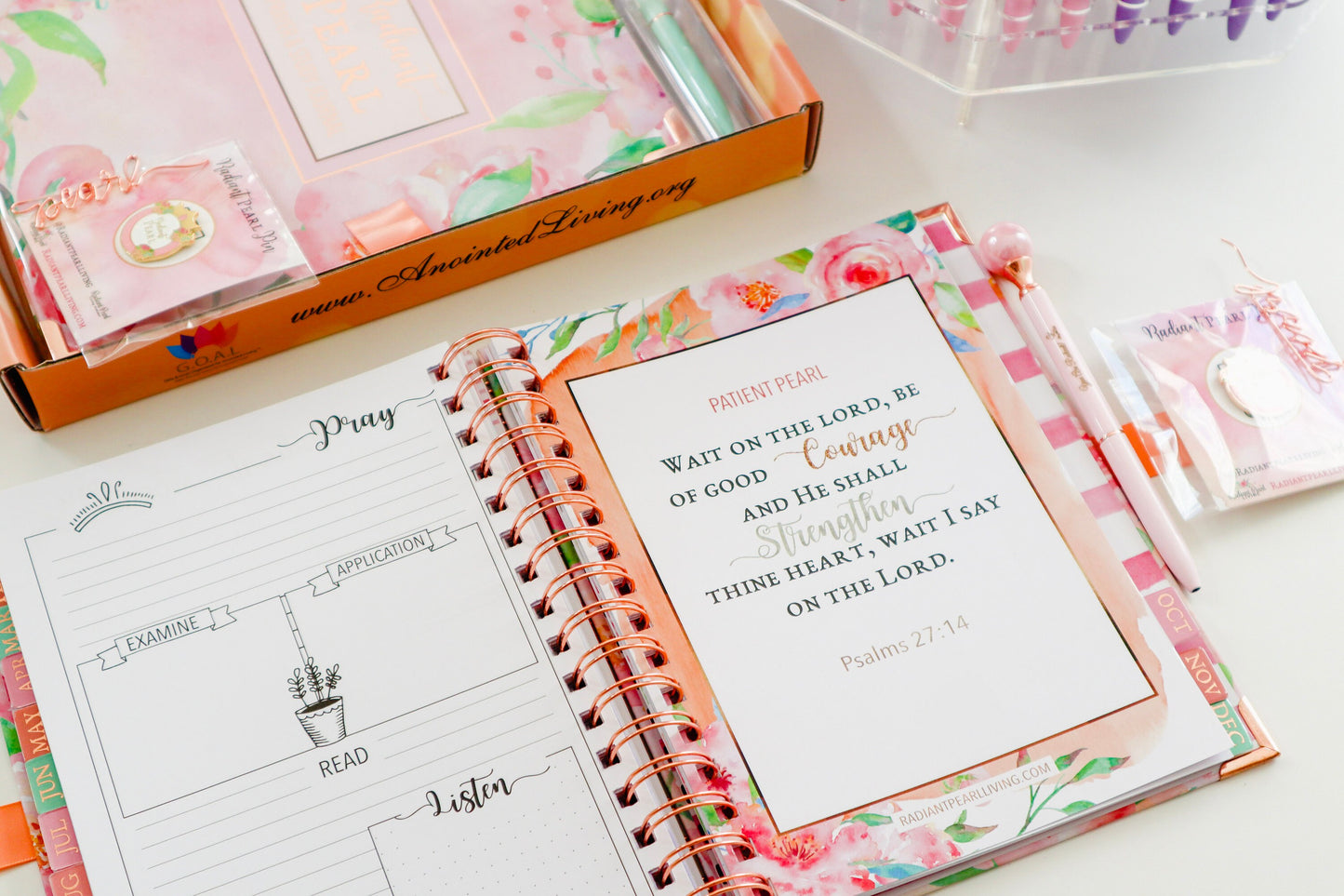 Radiant Pearl Prayer Journal