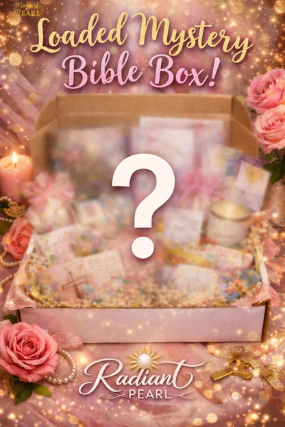 LOADED Mystery Bible Box | Faith-Based Gift | Bible Journaling Kit | Christian Gift for Women | Scripture Study Box