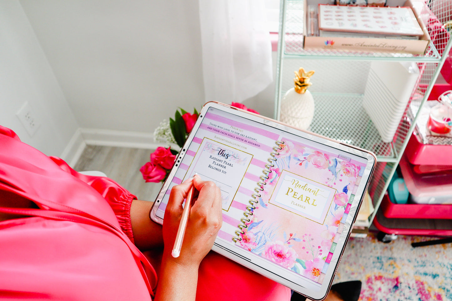 Radiant Pearl Planner