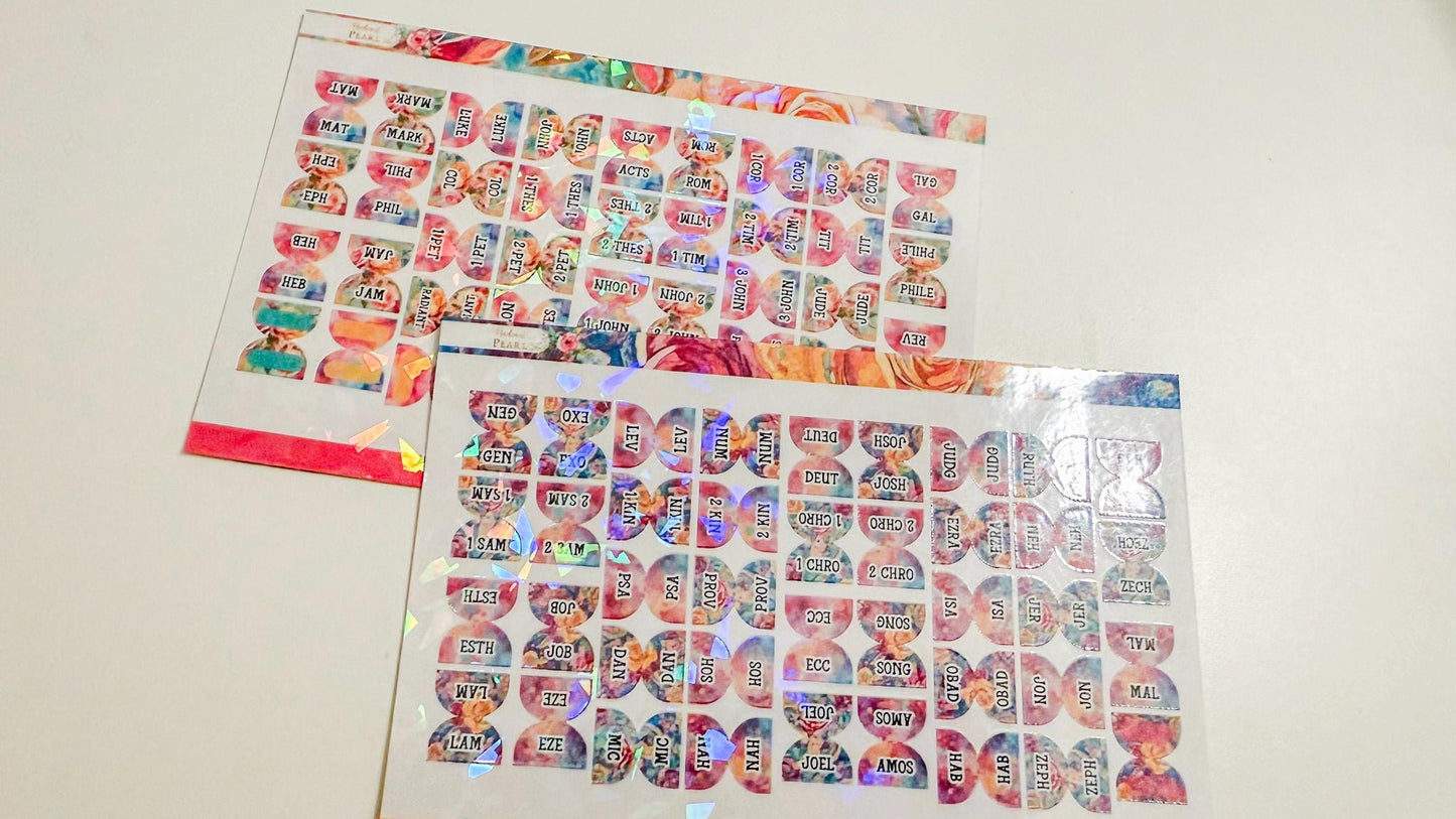 Jewel Small Bible Tabs